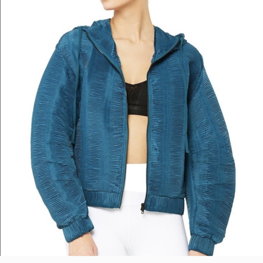 ALO Yoga Teal Jacket